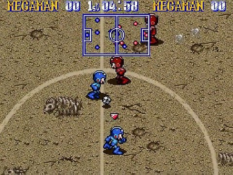 Mega Man Soccer online multiplayer - snes