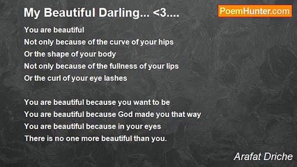 Arafat Driche - My Beautiful Darling...