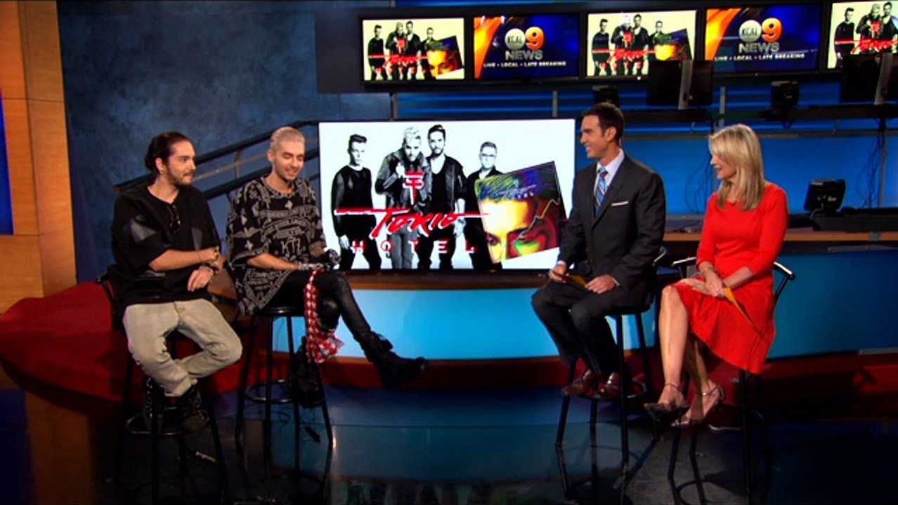 TOKIO HOTEL BACK ON SCENE : Interview de Bill et Tom sur CBSLA (29.10.14)