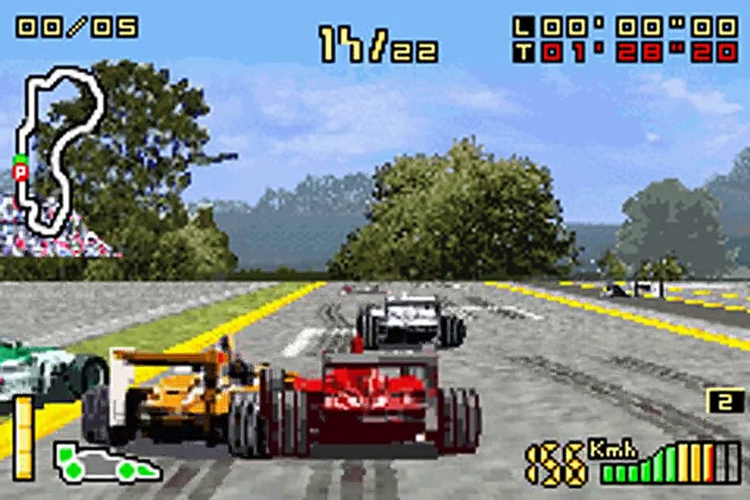 F1 2002 online multiplayer - gba