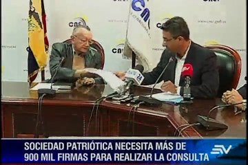 Sociedad Patriótica presentó propuesta de consulta popular