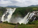 Shiva Samudra waterfalls in Karnataka, India