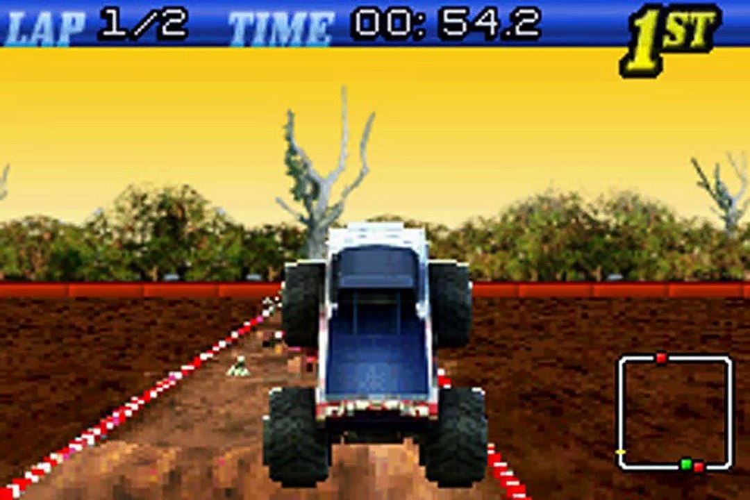 Monster Trucks online multiplayer - gba