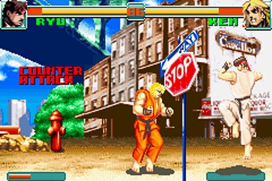 Super Street Fighter II Turbo : Revival online multiplayer - gba