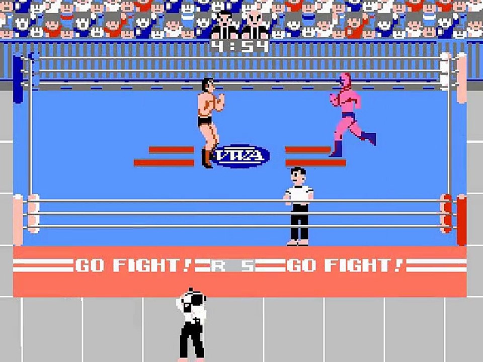 Pro Wrestling online multiplayer - nes