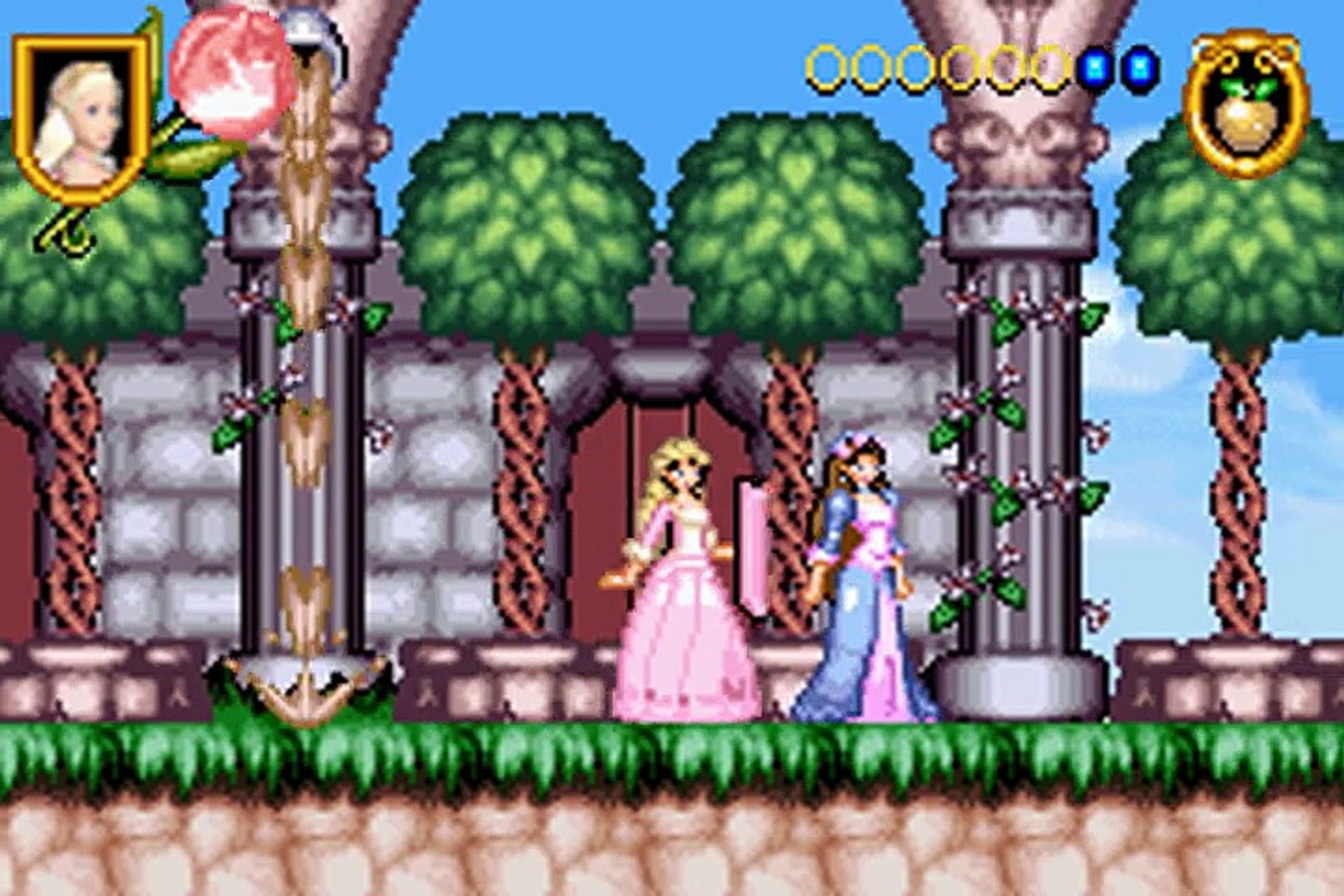 Barbie as the Princess and the Pauper online multiplayer gba