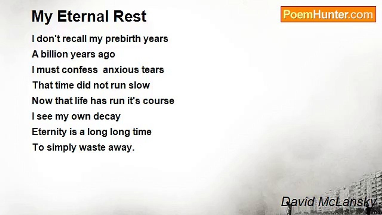 David McLansky - My Eternal Rest