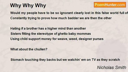 Nicholas Smith - Why Why Why