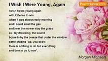 Morgan Michaels - I Wish I Were Young, Again