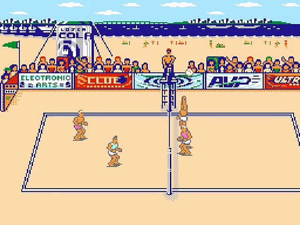 Kings of the Beach - Professional Beach Volleyball online multiplayer - nes
