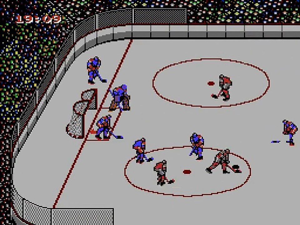 Blades of Steel online multiplayer - nes
