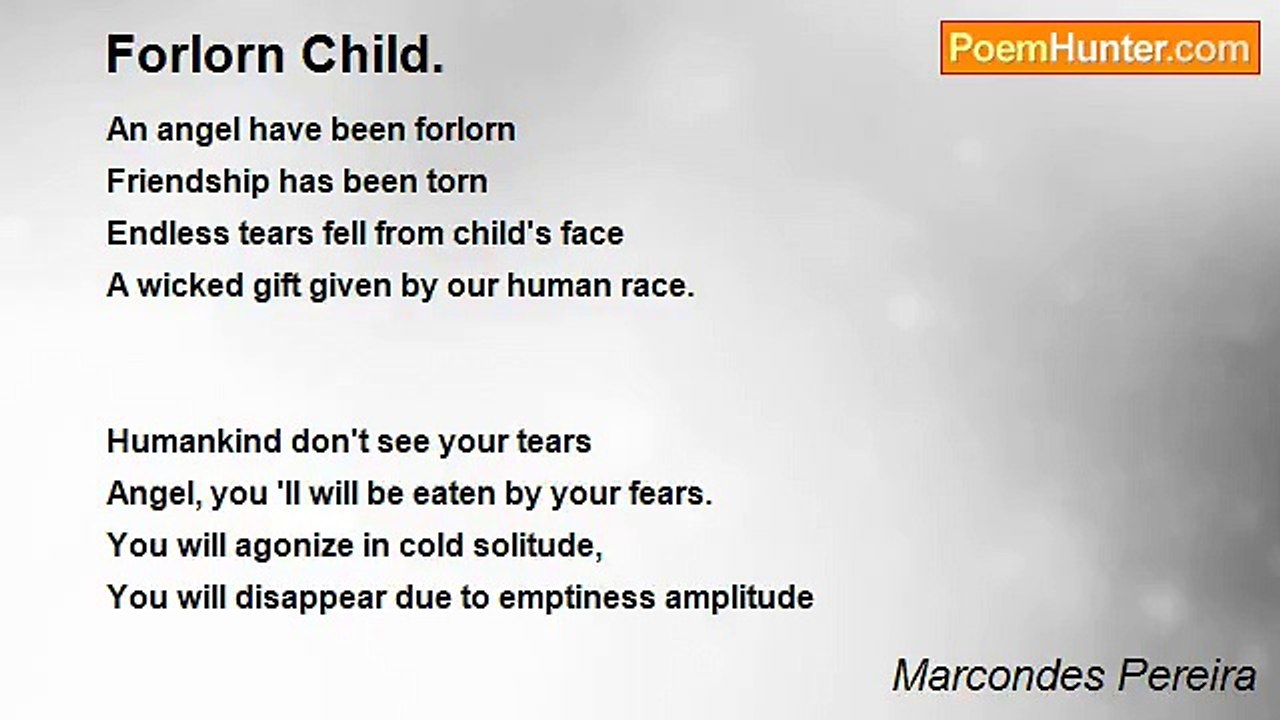 Marcondes Pereira - Forlorn Child.