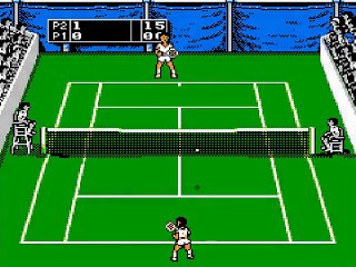 Jimmy Connors Tennis online multiplayer - nes