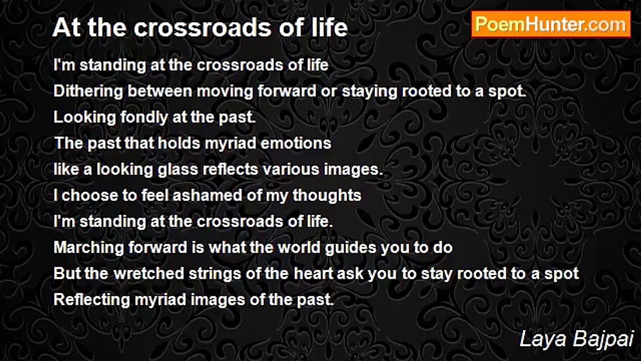 Laya Bajpai - At the crossroads of life
