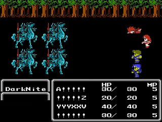 Final Fantasy II online multiplayer - nes