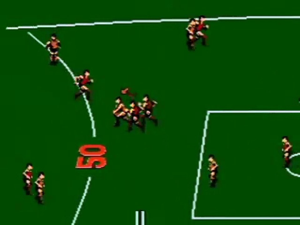 Aussie Rules Footy online multiplayer - nes