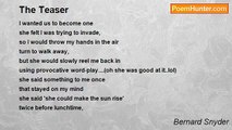 Bernard Snyder - The Teaser