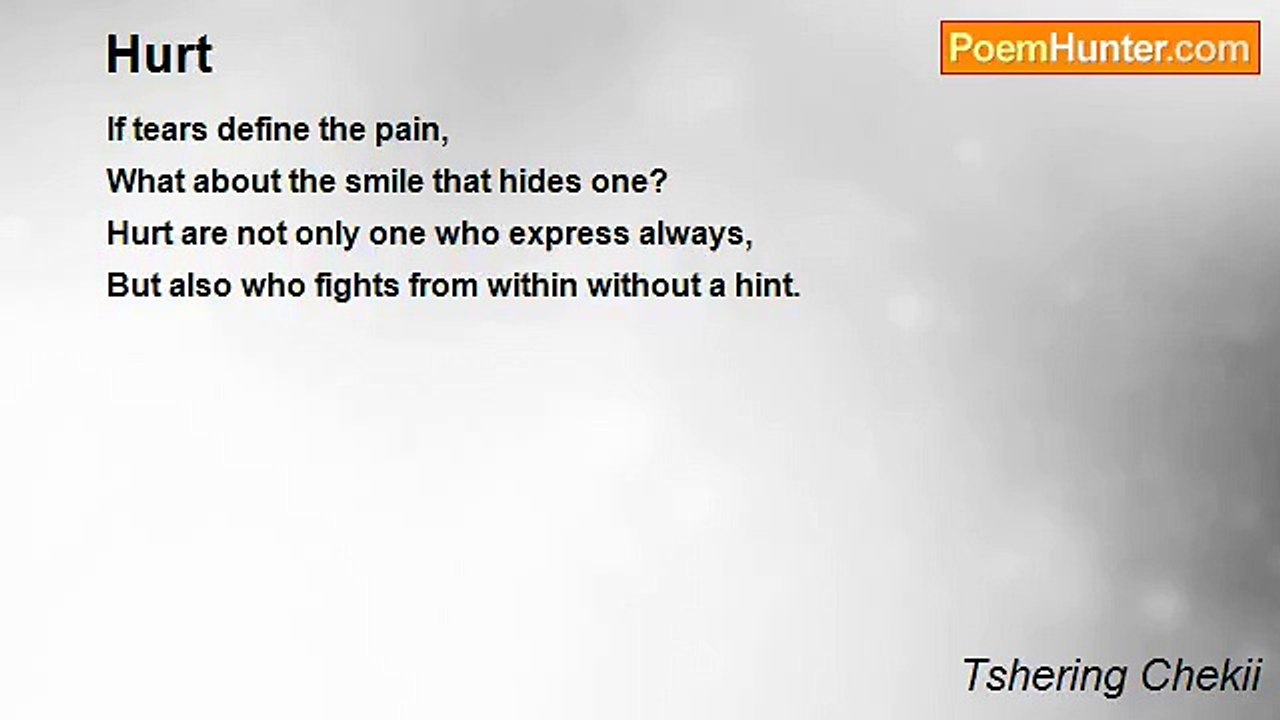 Tshering Chekii - Hurt