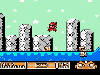 Ninja Jajamaru - Ginga Daisakusen online multiplayer - nes