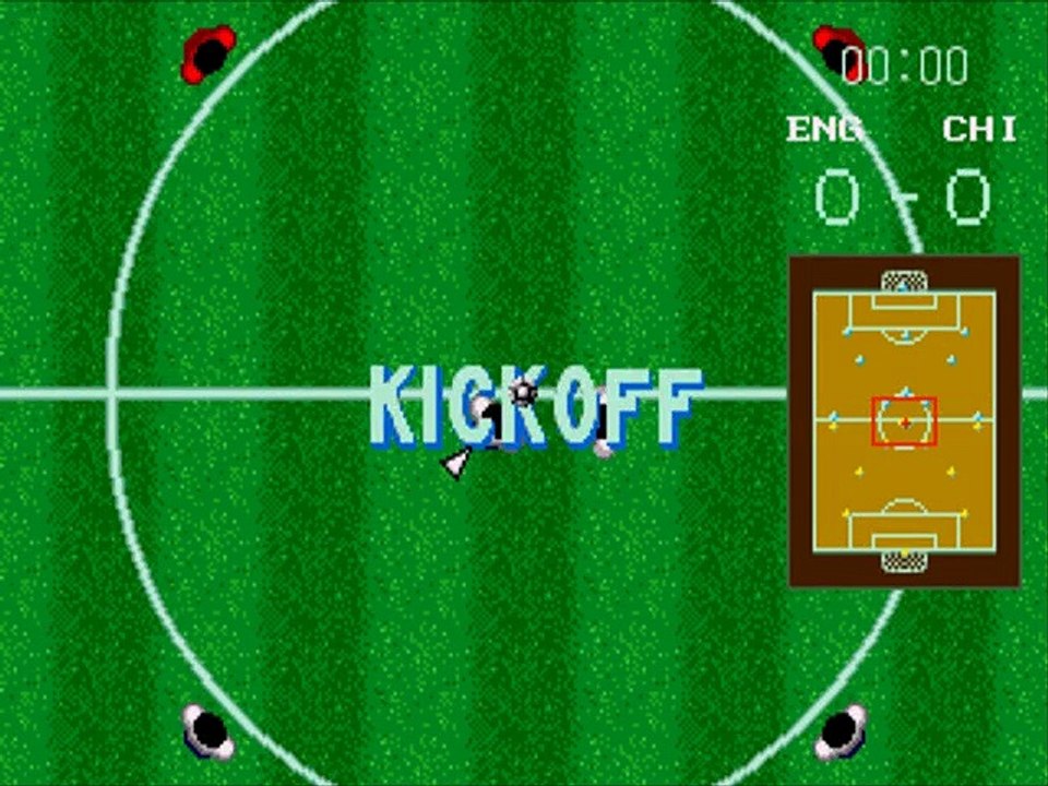MegaDrive World Cup Italia 90 Sn