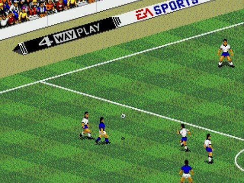 FIFA International Soccer online multiplayer - megadrive