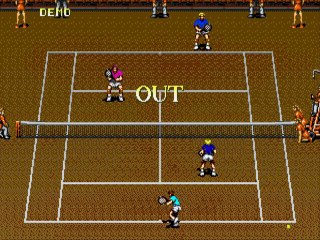 Wimbledon Championship Tennis online multiplayer - megadrive