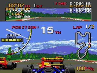 Ayrton Senna's Super Monaco GP II online multiplayer - megadrive