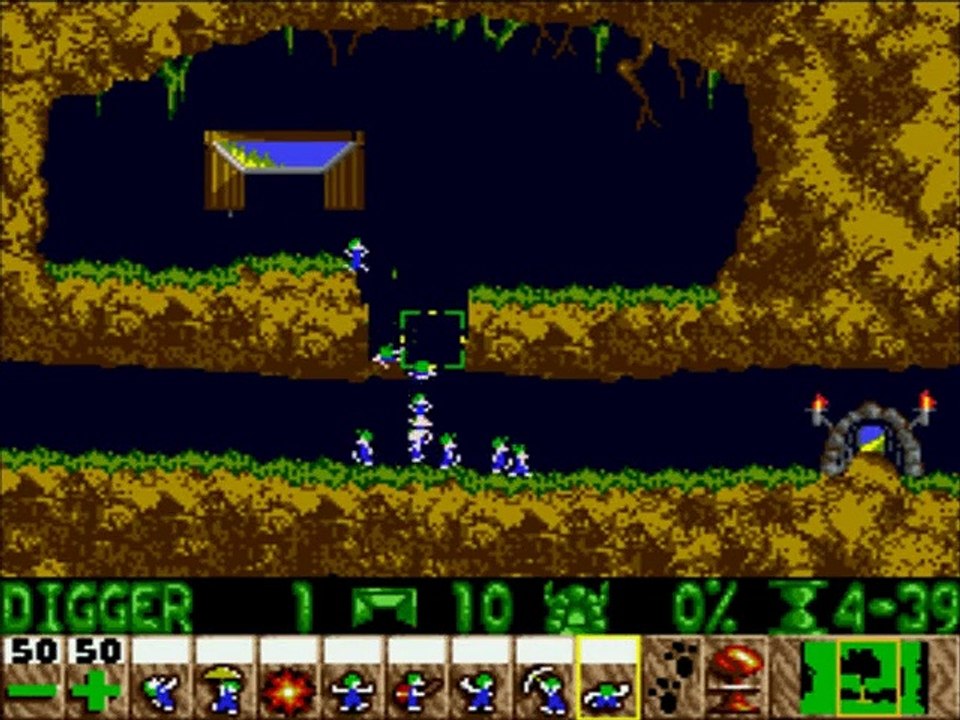 Lemmings online multiplayer - megadrive