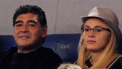 Diego Maradona Caught on Camera Hitting His Girlfriend