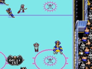Mutant League Hockey online multiplayer - megadrive
