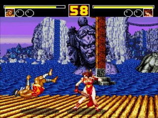 Fatal Fury 2 online multiplayer - megadrive