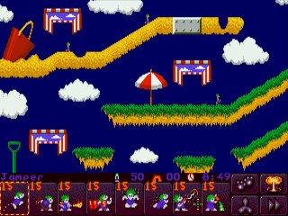 Lemmings 2: The Tribes online multiplayer - megadrive