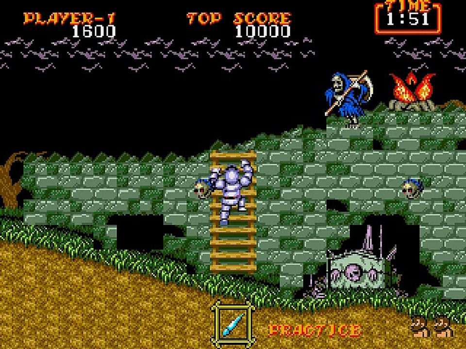 Ghouls'n Ghosts online multiplayer - megadrive