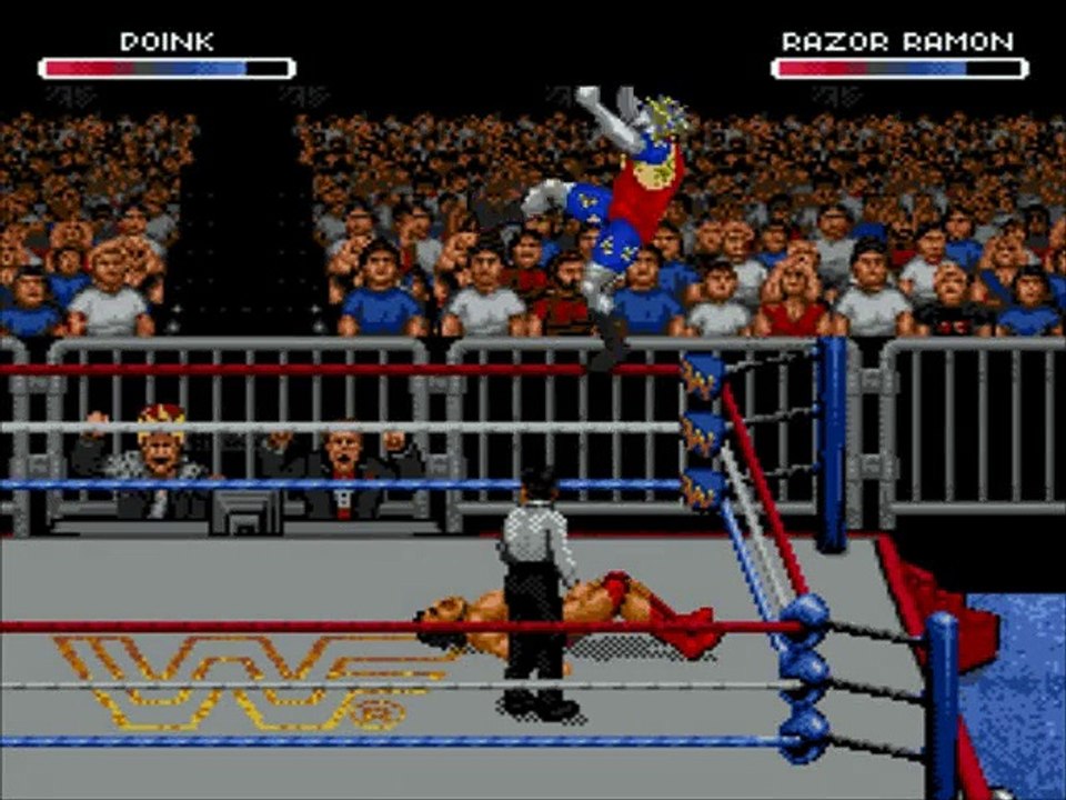 WWF Raw online multiplayer - megadrive