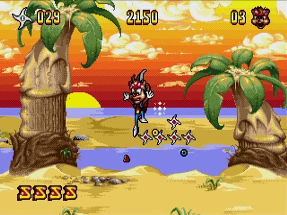 Zero the Kamikaze Squirrel online multiplayer - megadrive