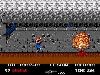Thunder Fox online multiplayer - megadrive
