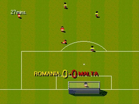 Sensible Soccer online multiplayer - megadrive