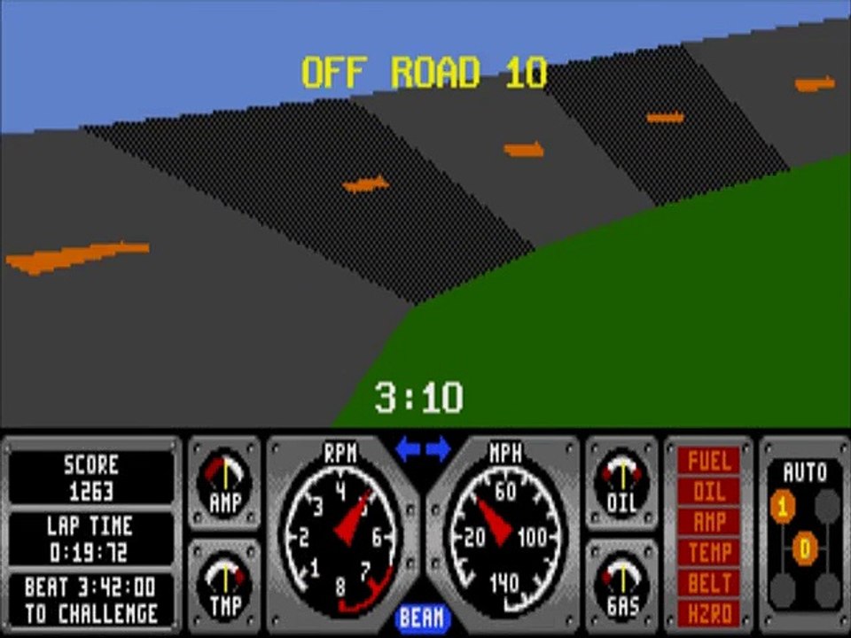 Race Drivin' online multiplayer - megadrive
