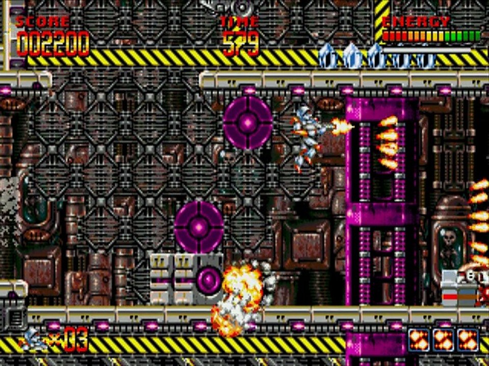 Mega Turrican online multiplayer - megadrive