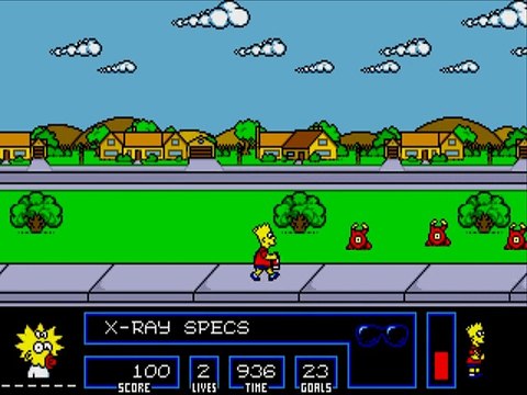 The Simpsons : Bart vs. the Space Mutants online multiplayer - megadrive