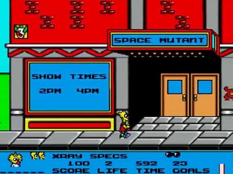 The Simpsons : Bart vs. the Space Mutants online multiplayer - master-system