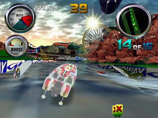 Hydro Thunder online multiplayer - dreamcast