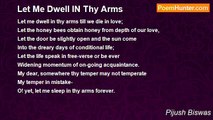 Pijush Biswas - Let Me Dwell IN Thy Arms
