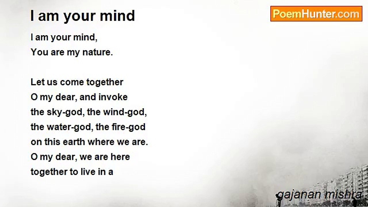 gajanan mishra - I am your mind