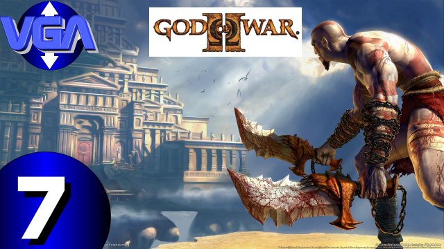 VGA God of war 2 divine retribution playthrough french fr sony ps3 2010 ps2 2007 HD PART 7