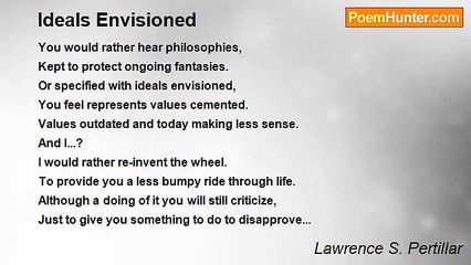 Lawrence S. Pertillar - Ideals Envisioned