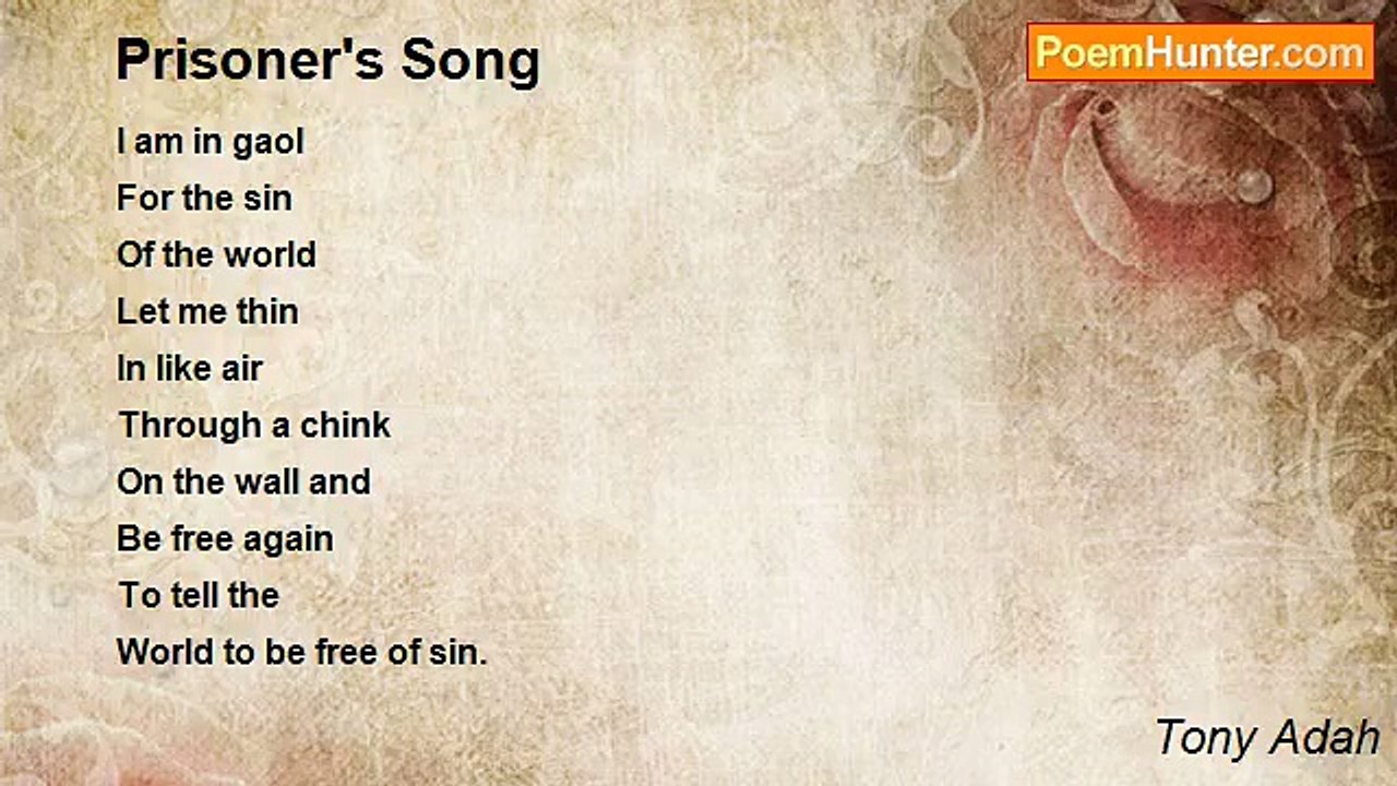 Tony Adah - Prisoner's Song