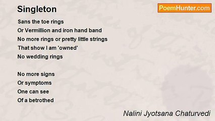 Nalini Jyotsana Chaturvedi - Singleton