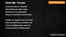 Valerie Dohren - Hold Me Tender