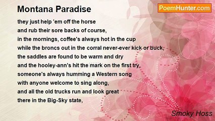 Smoky Hoss - Montana Paradise